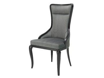 DILAN - Upholstered fabric chair high-back by A.R. Arredamenti - view 2